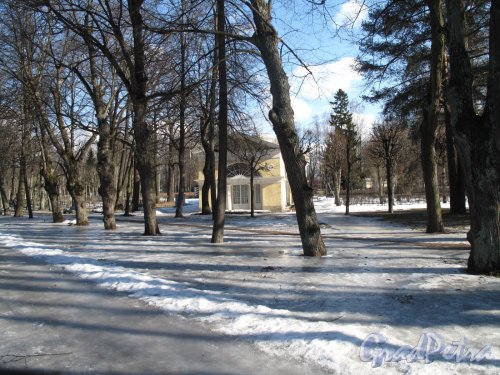 парк Павловский. Вольер. Фото апрель 2012 г