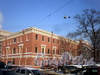 Лазаретный пер., д. 2. Главное здание госпиталя Семеновского полка. Общий вид здания. Фото февраль 2010 г.