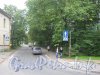 Новосильцевский переулок. Перспектива от пр. Энгельса в сторону Новороссийской ул. Фото сентябрь 2012 г.