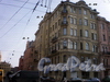 Перспектива нечетной стороны Заячьего переулка от Суворовского проспекта в сторону Дегтярного переулка. Фото апрель 2009 г.