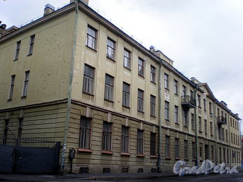 Дегтярный пер., д. 3. лит. А. Общий вид здания. Фото сентябрь 2009 г.