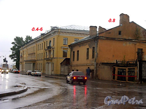 Дома 4-8 по Чернорецкому пер.