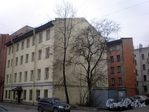 Дома 3, лит. А и 3 по Крапивному переулку. Фото декабрь 2009 г.