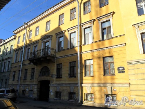 Климов переулок, дом 3. Фото 21 апреля 2013 г.