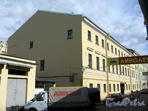 Волжский пер., д. 5. Общий вид здания. Фото август 2009 г.