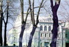 Театральная пл., д. 1. Вид на Мариинский театр с Крюкова канала. Фото 2004 г. (из книги «Старая Коломна»)