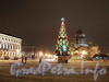 Исаакиевская площадь. Новогоднее оформление площади. Фото 1 января 2011 г.