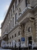 Пл. Островского, д. 2 А. Здание гостиницы. Фасад со стороны сада Аничкова Дворца. Фото январь 2011 г.
