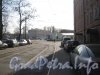 Площадь Репина и трамвайные пути в сторону Старо-Петергофского пр. Фото апрель 2012 г.