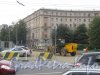 Площадь Стачек и ремонт трамвайных путей на нёй. Фото сентябрь 2012 г.
