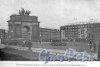 «Район Норвских ворот в 1935 году после реконструкции площади». Фотография из альбома «Ленинград», 1943 г.
