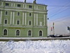 Суворовская пл., д. 1. Служебный корпус Мраморного дворца. Ресторан-кафе «La Fondue». Фото январь 2006 г.