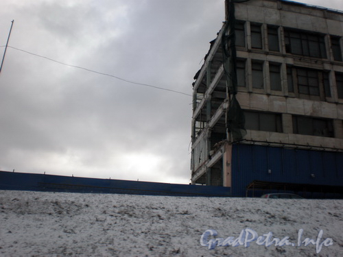 Красногвардейская пл., д. 2, снос здания Петрозавода. Фото 2008 г.