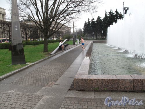 Комплекс фонтанов на Московской площади.
