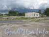 Дорога на Турухтанные острова, дом 5, литера А. Вид на КПП гаражей с Дороги на Турухтанные острова. Фото 28 августа 2012 г.