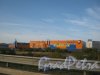 Промышленная территория Парнас. Вид зданий на территории с КАД. Фото 2 октября 2012 г.