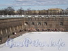Петропавловская крепость. Невская куртина. Март 2009 г.