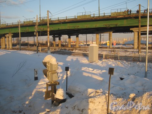 Шушары. Ж/д станция. Фото 21 декабря 2012 г.