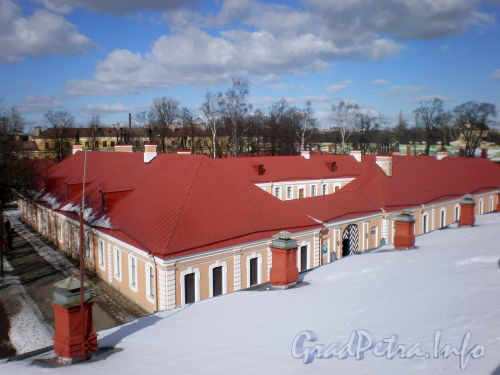 Петропавловская крепость, д. 2. Инженерный дом. Март 2009 г.