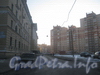 Перспектива Соломахинского проезда от пр. Стачек в сторону Ленинского проспекта. Фото январь 2012 г.