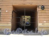 Клинский пр., д. 3. Решетка ворот. Фото май 2010 г.