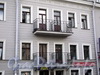 Клинский пр., д. 23. Балконы левой части здания. Фото май 2010 г.