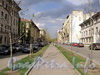 Перспектива Малодетскосельского проспекта от Московского проспекта в сторону Рузовской улицы. Фото май 2010 г.