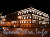 Адмиралтейский пр., д. 6 / Гороховая ул., д. 2. Ночная подсветка здания. Фото июль 2010 г.