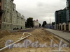 Работы по реконструкции инженерных сетей и дороги на участке от набережной Мартынова до Солнечной улицы. Вид от Солнечной улицы. Фото сентябрь 2010 г.