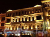 Невский пр., д. 98. Ночная подсветка фасада здания. Фото октябрь 2010 г.
