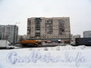 Индустриальный пр., д. 30/ пр. Ударников, д. 23. Фасад по Индустриальному проспекту. Фото декабрь 2010 г.