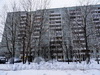 Индустриальный пр., д. 28. Фасад по Индустриальному проспекту. Фото декабрь 2010 г.