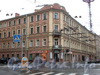 Лесной пр., д. 7 / ул. Комиссара Смирнова, д. 5 (левая часть), общий вид здания. Фото 2008 г.