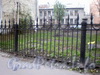 Троицкий проспект, д. 5. Ограда сада особняка. Ноябрь 2008 г.