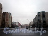 Перспектива пр. Кузнецова от Ленинского пр. в сторону ул. Маршала Захарова. Фото март 2009 г.