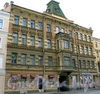 Рижский пр., д. 10. Бывший доходный дом. Общий вид здания. Фото июль 2009 г.