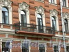 Пр. Римского-Корсакова, д. 59. Фрагмент фасада здания. Фото август 2009 г.
