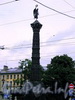 Воссозданная Колонна Славы у Троице-Измайловского собора. Фото июль 2009 г.
