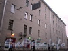 Суворовский пр., д. 1 (левая часть). Фрагмент фасада после реставрации. Фото октябрь 2008 г.