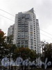 Пр. Мориса Тореза, д. 112. Общий вид жилого дома. Фото октябрь 2009 г.