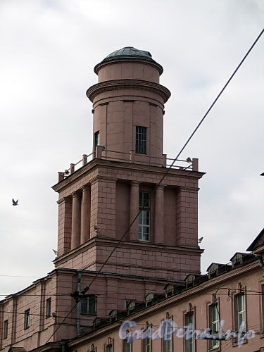 Кронверкский пр., д. 49. Центральная башня. Фото октябрь 2010 г.