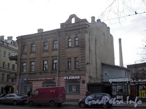 Кронверкский пр., д. 51. Фасад здания. Фото март 2010 г.