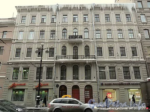 Невский пр., д. 97. Фасад здания. Фото декабрь 2010 г.