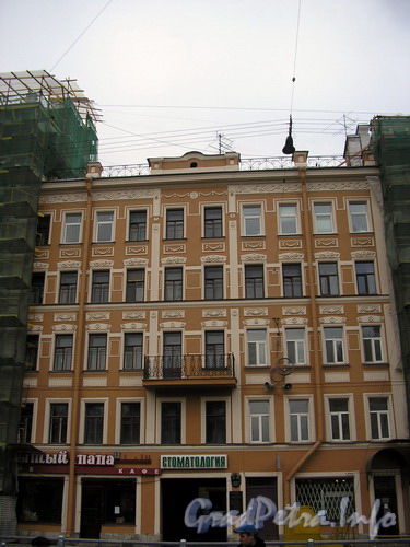 Лиговский пр. д.137, фасад здания после реставрации. Фото 2007 г.