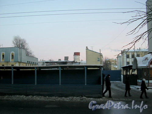 Лиговский пр. д. 150, после сноса дома. Фото 2005 г.