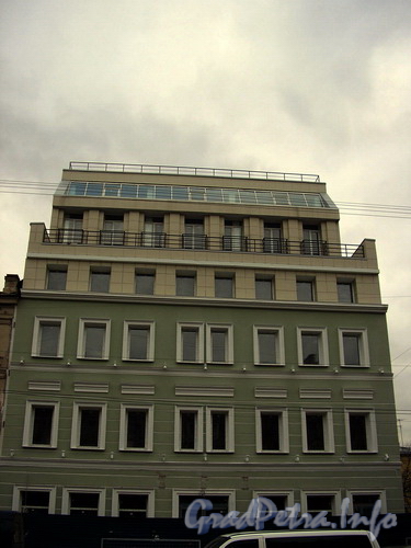 Лиговский пр. д. 150, новый дом, построенный на данном участке. Фото 2007 г.