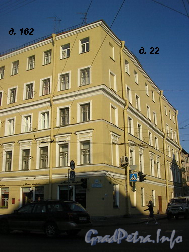 Лиговский пр. д. 162 - Курская ул., дом 22, общий вид здания. Фото 2006 г.