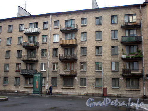 Лиговский пр.,  д. 257. Фасад здания по Лиговскому проспекту. Фото 2008 г.