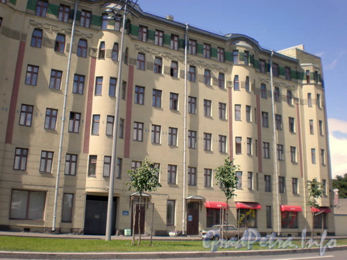 Лиговский пр., д. 275. Фасад здания по Лиговскому проспекту. Фото 2008 г.