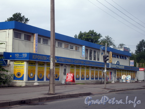 Полюстровский пр., д. 28, фасад здания по Полюстровскому проспекту. Фото 2008 г.